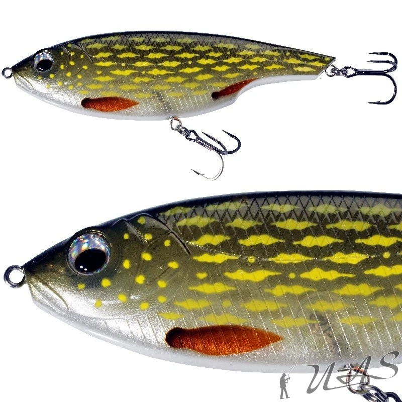 Sebile Lipless Glider Sinking 170mm 110G bis 5 M Jerk Bait Hecht Killer Pik Kva - Bild 1 von 2