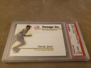 1999 Derek Jeter Ultra Damage insert-PSA 10-Yankees, Population report 23-Scarce - Picture 1 of 7