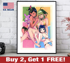 Queen's Blade Poster 18" x 24" Print Anime Queens Man Cave Wall Art Decor