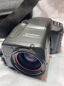 Cámara SLR apuntar y disparar Chinon Genesis II (GS-8) 35-80mm con adaptador de filtro - Imagen 1 de 7