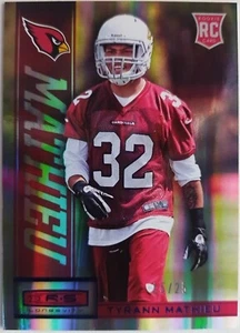 2013 Panini Rookies & Stars /25 Longevity Sapphire Rookie Tyrann Mathieu RC - Picture 1 of 2