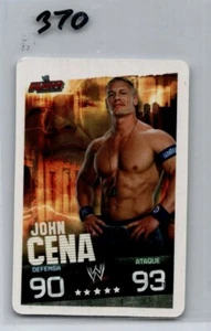 2009 Topps WWE Slam Attax Mini Sabritas RARE HTF John Cena - Picture 1 of 2