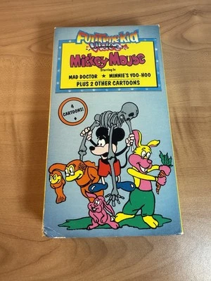 VHS Mickey Mouse - Mad Doctor Minnie's Yoo-Hoo Farm Foolery Small Fry (VHS,1989) - Image 1 of 4