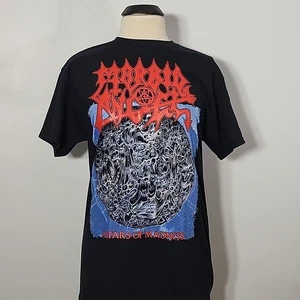 MORBID ANGEL Altars Of Madness S SMALL T-Shirt Black Mens Band Logo - Picture 1 of 6
