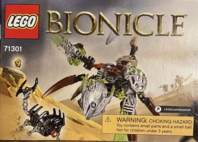 LEGO BIONICLE: Ketar-Creature of Stone (71301). NO BOX. Inst. inc. 100% complete