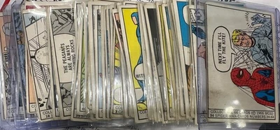 50 1966 Donruss MARVEL SUPER HEROES CARDS! INCLUDES SPIDER-MAN ROOKIE (#34) - Image 1 of 4