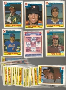 1984 Topps Ralston Purina COMPLETE Set #1-33 RYAN SCHMIDT RICKEY BRETT OZZIE - Picture 1 of 1