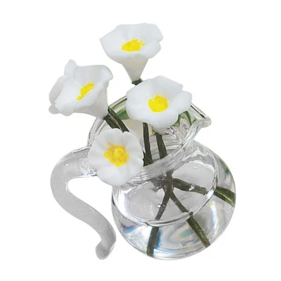  Mini House Ornament Miniature Flower Decor Artificial Succulent Bonsai - Image 1 of 4