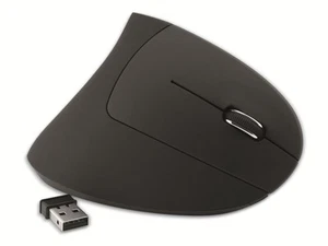 MEDIARANGE Funk-Maus MROS232, 6 Tasten, schwarz - Bild 1 von 2