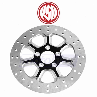 RSD Front Right Diesel Two-Piece Brake Rotor for 2006-2020 Harley Davidson dz Foto 1 de 4