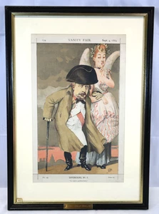 Cromolitografía - Soberanos Nº #1, Publicado en Vanity Fair 4 de septiembre de 1869 - Imagen 1 de 7