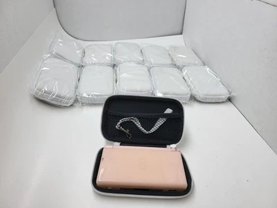 10X WHOLESALE LOT of NEW White Hard Travel Bag Carry Cases for DS LITE - Image 1 of 4