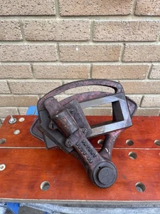 Vintage Bilderrahmen Gehrung Guillotine Bank montiert funktionsfähig - Bild 1 von 4