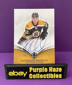 2010-11 Ultimate Collection - Ultimate Rookies Autographed Zach Hamill #105 /299 - Picture 1 of 3