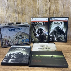 Fallout 3: Collector's Edition PC(2008) CIB (No Bobble Head)+2 Add-Ons Slipcover - Picture 1 of 22