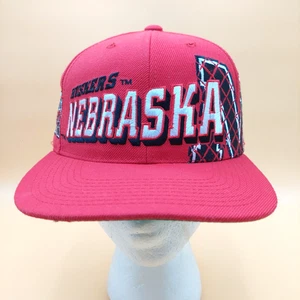 Vintage Nebraska Cornhuskers Huskers Sports Specialties Snapback Mütze Big N rot - Bild 1 von 10