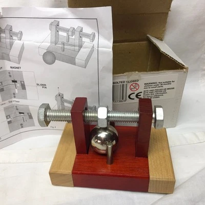 Bolted Closed Puzzle Original Box Instructions - Image 1 of 4