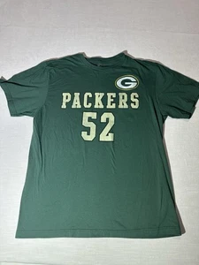 Maglietta unisex manica corta Green Bay Packers Clay Matthews #52 taglia XL - Foto 1 di 8
