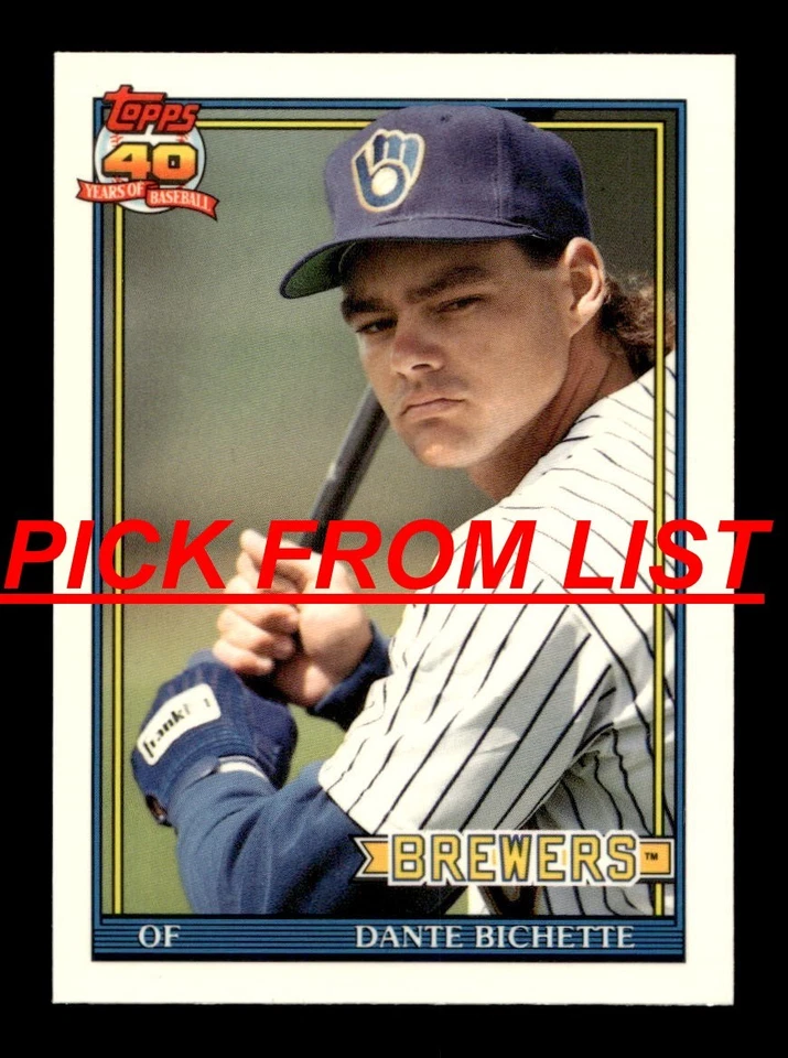 1991 Topps Traded TIFFANY #1-132 EX-MT/NM Pick From List ALL PICTURED vv6 yy3 - Image 1 of 1