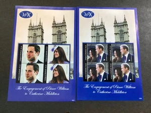 ICOLLECTZONE Antiqua 3126-3127 XF NH Royalty (B800) - Imagen 1 de 1