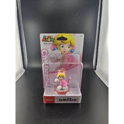 Nintendo Amiibo Cat Peach Super Mario Series Bowser's Fury Japón Switch 3DS NUEVO EN CAJA Foto 1 de 2
