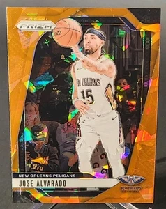 2024-25 Panini Prizm Basketball Jose Alvarado Orange Ice New Orleans Pelicans - Picture 1 of 2