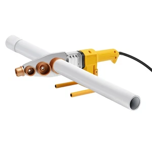 Saldatrice per tubi saldatura per tubi display digitale per PPR PE PP (20-63 mm) DHL - Foto 1 di 18
