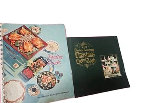 Vintage Milwaukee Gas Light Company Festive Food cookbook 1959 and 1966 - Picture 1 of 4