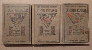 Lot of 3 THE EXPRESSIVE Readers-1911 Fourth, Fifth & Seventh by BALDWIN & BENDER - Foto 1 di 17