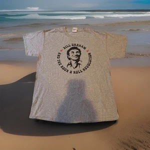 Bill Graham The Rock & Roll Revolution Konzert Tour Shirt Large grau selten neu - Bild 1 von 8
