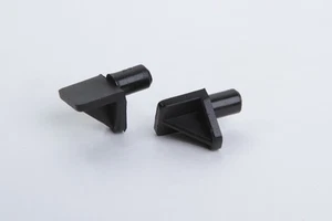 16 Nylon-Winkelbodenträger 5mm schwarz (6605-16-s) - Bild 1 von 1