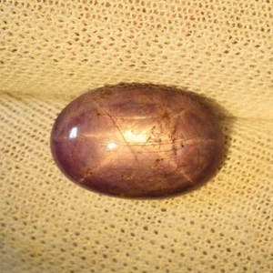 6.43 ct ULTRA RARE NATURAL STAR RUBY OVAL CABOCHON 5671 RC - Picture 1 of 3