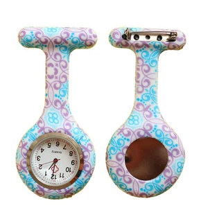 Nurse Watch Schwesternuhr Silikon Krankenschwesternuhr Pulsuhr Kitteluhr Pflege - Bild 1 von 1