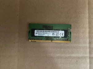 MICRON 8GB DDR4 3200MHZ RAM MT 1RX16 PC4-3200AA-SC0 MTA4ATF1G64HZ-3G2E2 V3-2(21) - Picture 1 of 2