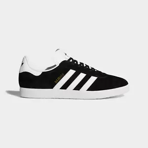 Adidas Gazelle Womens Size 7 Black and White Originals - Picture 1 of 13