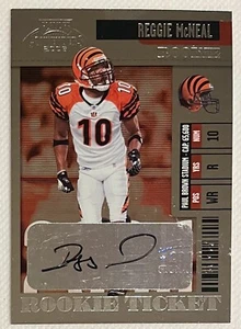 Playoff Contenders 2006 Reggie McNeal #103 novato automático radiocontrol - Imagen 1 de 2