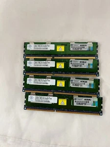 NANYA 32GB KIT (4x8GB) PC3-10600R DDR3 1333MHz ECC SERVER RAM RDIMM (ITR9159) - Picture 1 of 5