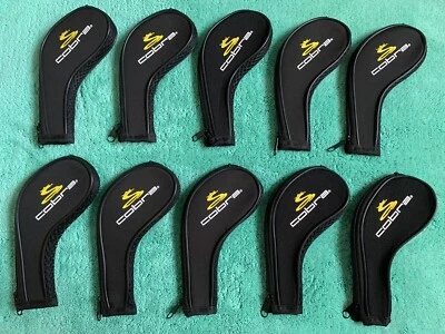 COBRA GOLF ZIPPED IRON HEAD COVERS - Image 1 of 2