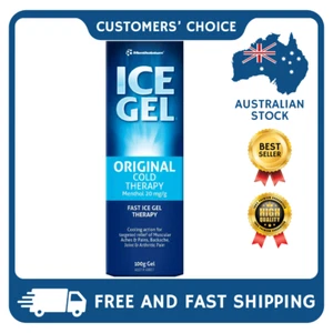 Mentholatum Ice Gel Therapy - Pain Relief Menthol Back Pain Sport - Picture 1 of 1