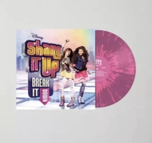 Disney Shake It Up Break It Down Violet Hot Pink Splatter Color Vinyl LP NEW - Picture 1 of 1