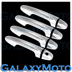 16-22 Toyota Tacoma Crew Cab Chrome Door Handle Cover W/O SMART Hol Trim Overlay - Picture 1 of 1