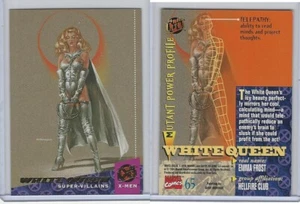 1994 Fleer Ultra, X-Men, Marvel, #65 White Queen, Super Villains - Picture 1 of 1