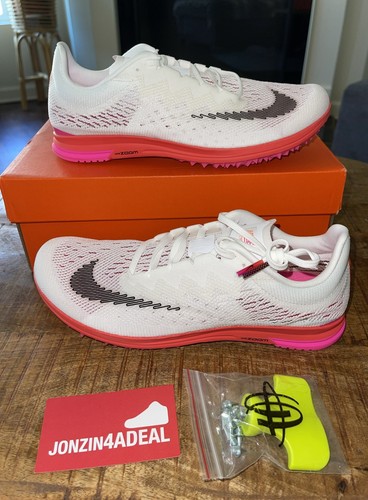 Nike Zoom Streak LT Spikes Flat Track Rawdacious bianche da uomo taglia 7 5 donna 9