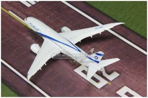 1:400 JC Wings El Al BOEING 787-8 Passenger Airplane Flap Down Diecast Model - Picture 1 of 9