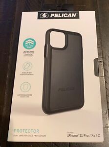 NEW Pelican Protector Case for iPhone 11 Pro / XS / X - BLACK