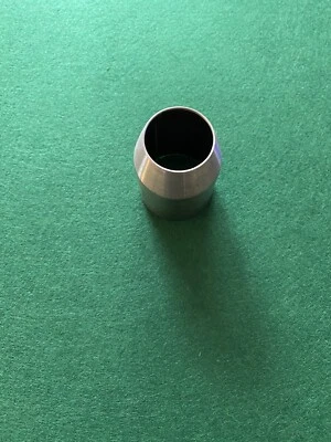 Adattatore tubo scarico riduttore tubo scarico da 36-51 mm Moto Scooter Acciaio - Immagine 1 di 4