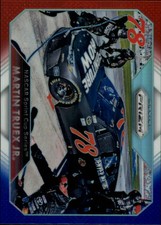 2016 Panini Prizm Prizms Red White and Blue #62 Martin Truex Jr.