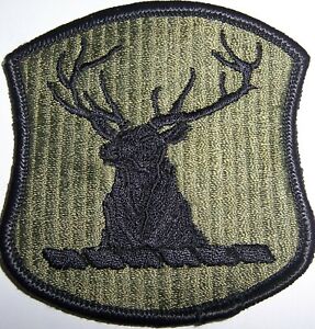 US Army North Dakota National Guard Subdued Patch