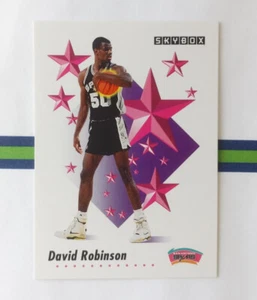 Skybox 1991 David Robinson #509 Spurs - Imagen 1 de 2