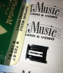 NUEVO Pfanstiehl 722-S7 aguja de zafiro lápiz óptico 722D7 toshiba sintético n20c ebay  - Imagen 1 de 6